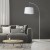 ORTA WHITE Lampa podłogowa 1 5416 TK Lighting Biały Biały