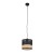 PAGLIA NEW BLACK Lampa wisząca 1 200 4765 TK Lighting Czarny Rafia, Czarny