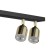 TOP BLACK GOLD Lampa sufitowa 4 5619 TK Lighting Złoty, Czarny Złoty