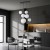 ESME WHITE Lampa wisząca 6 4793 TK Lighting Czarny Biały