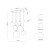 ESME WHITE Lampa wisząca 6 4793 TK Lighting Czarny Biały