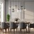 ESME MIX Lampa wisząca 6 Listwa 4797 TK Lighting Czarny Transparentny, Brązowy, Grafitowy