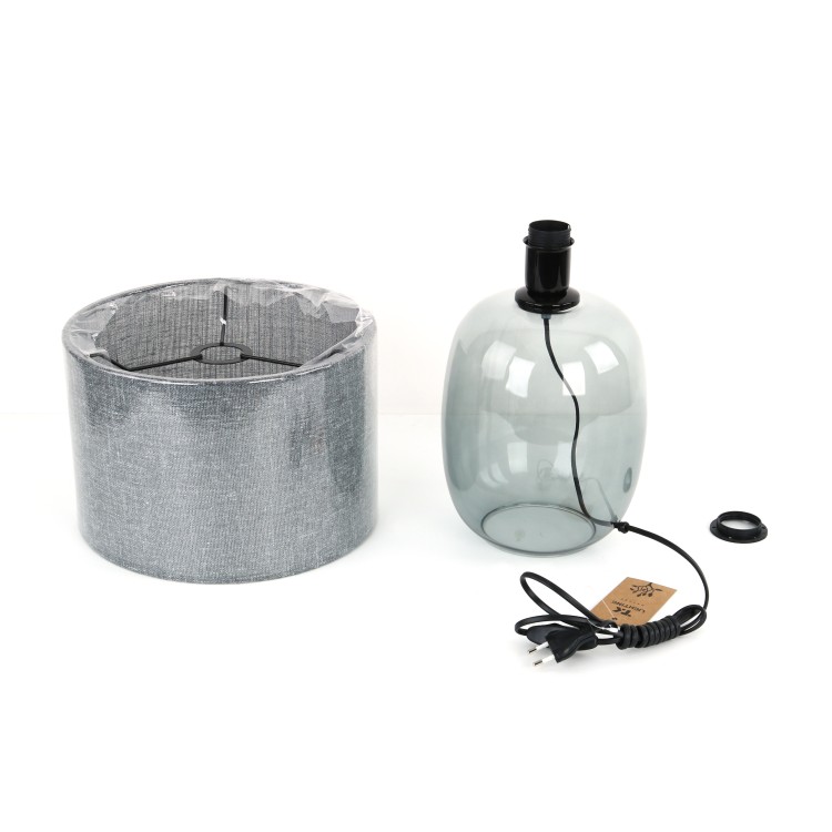 MELODY GRAPHITE Lampka nocna 1 5987 TK Lighting Grafitowy Szary