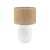 MELODY WHITE JUTA Lampka nocna 1 5984 TK Lighting Biały Juta