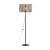 HARMONY NATURE Lampa podłogowa 1 5890 TK Lighting Czarny Juta, Czarny