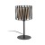 HARMONY NATURE Lampka nocna 1 5889 TK Lighting Czarny Juta
