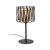 HARMONY NATURE Lampka nocna 1 5889 TK Lighting Czarny Juta
