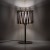 HARMONY NATURE Lampka nocna 1 5889 TK Lighting Czarny Juta