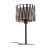 HARMONY NATURE Lampka nocna 1 5889 TK Lighting Czarny Juta