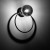 ANABELLE Kinkiet 1 5256 TK Lighting Czarny Grafitowy