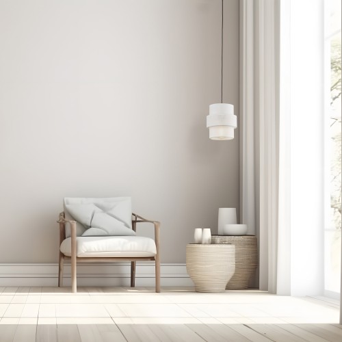 CALISTO WHITE Lampa wisząca 1 200 5094 TK Lighting Czarny Biały