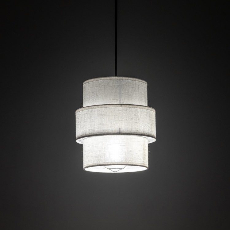 CALISTO WHITE Lampa wisząca 1 200 5094 TK Lighting Czarny Biały