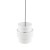 CALISTO WHITE Lampa wisząca 1 200 5094 TK Lighting Czarny Biały