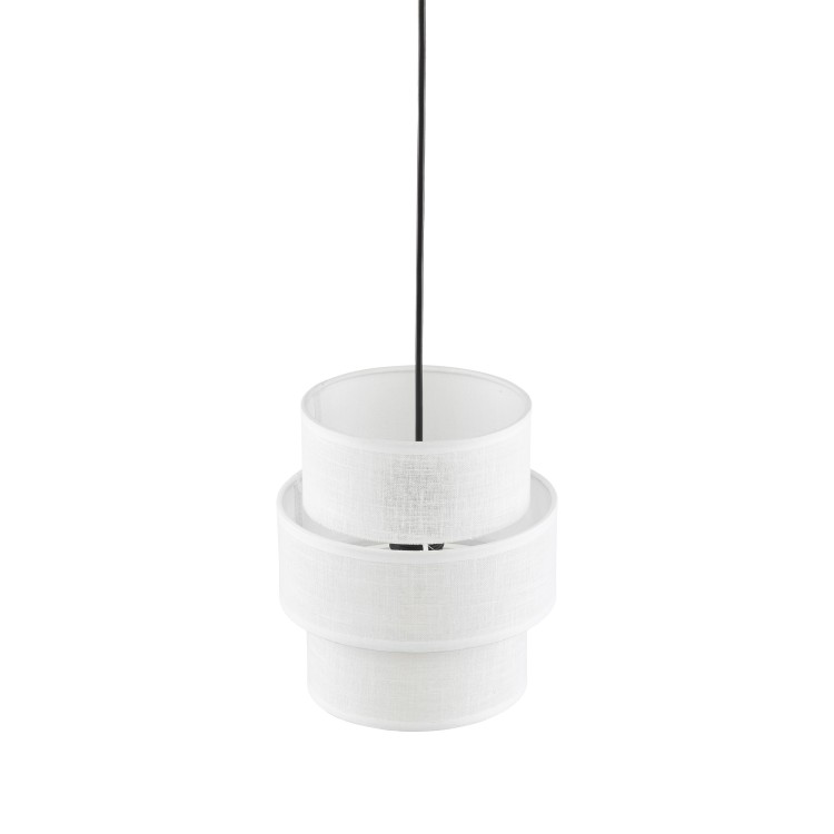 CALISTO WHITE Lampa wisząca 1 200 5094 TK Lighting Czarny Biały