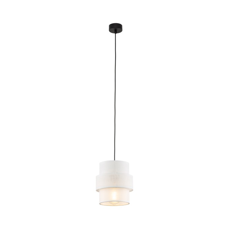 CALISTO WHITE Lampa wisząca 1 200 5094 TK Lighting Czarny Biały