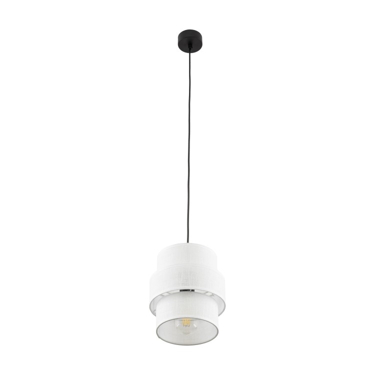 CALISTO WHITE Lampa wisząca 1 200 5094 TK Lighting Czarny Biały