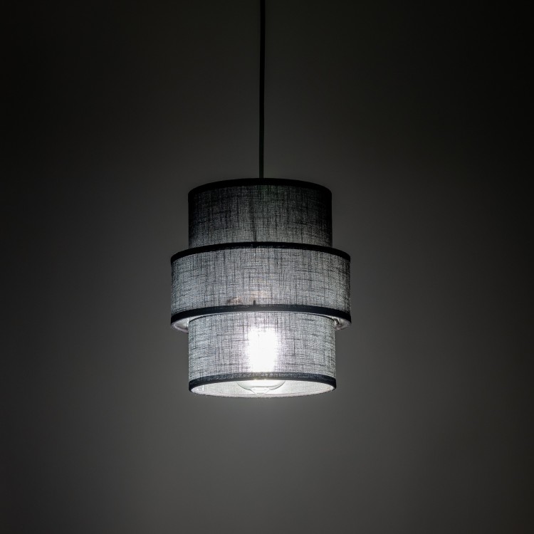 CALISTO BLACK Lampa wisząca 1 200 5306 TK Lighting Czarny Czarny