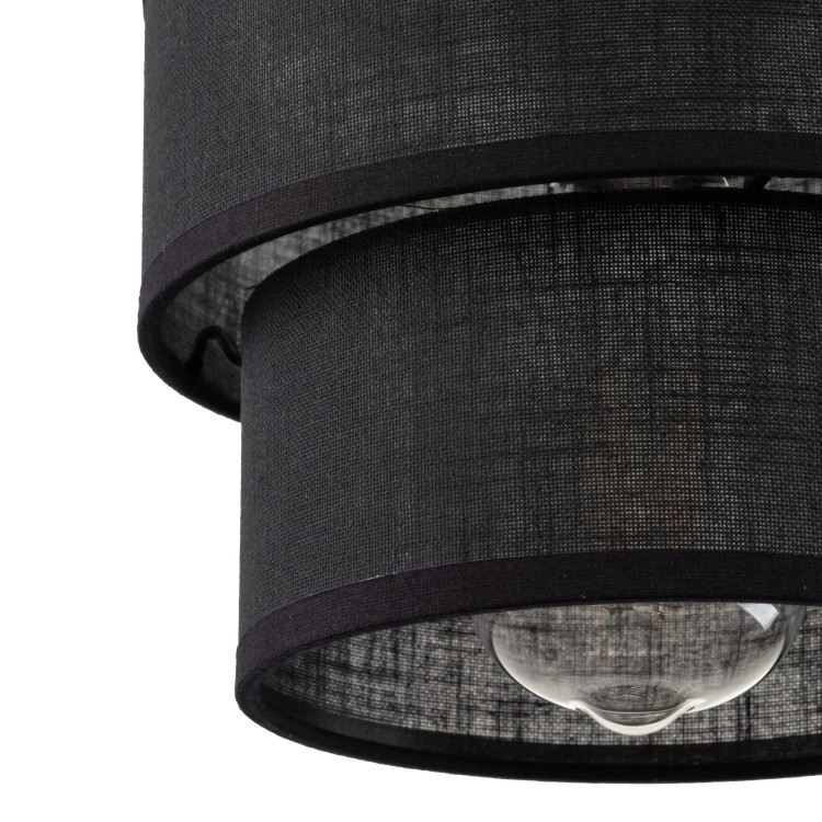 CALISTO BLACK Lampa wisząca 1 200 5306 TK Lighting Czarny Czarny