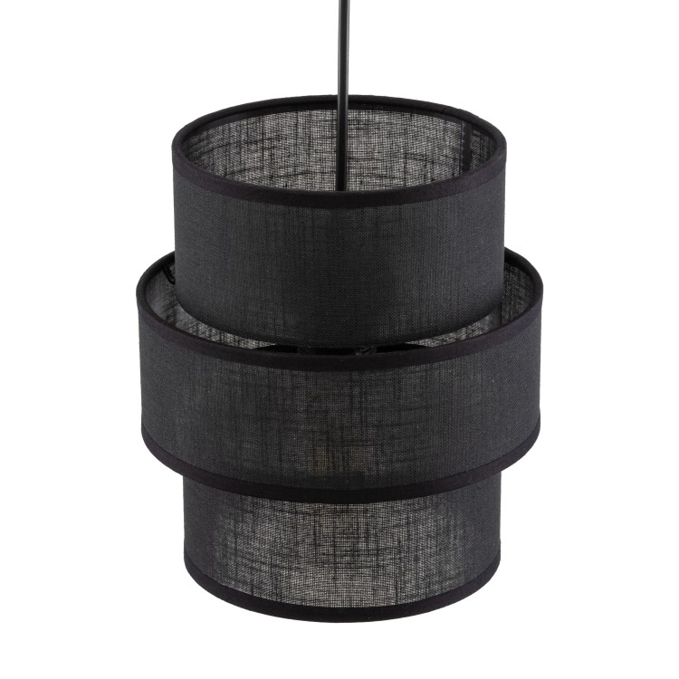 CALISTO BLACK Lampa wisząca 1 200 5306 TK Lighting Czarny Czarny