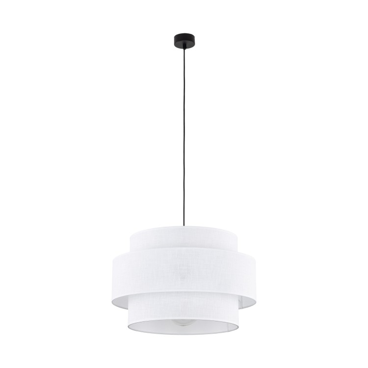 CALISTO WHITE Lampa wisząca 1 500 5095 TK Lighting Czarny Biały