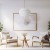 CALISTO WHITE Lampa wisząca 1 500 5095 TK Lighting Czarny Biały