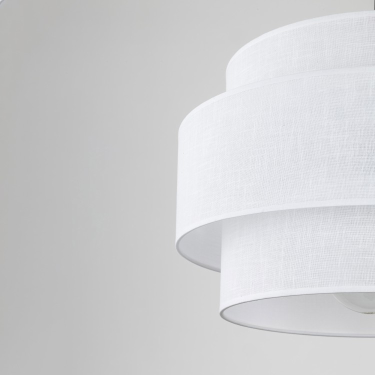 CALISTO WHITE Lampa wisząca 1 500 5095 TK Lighting Czarny Biały