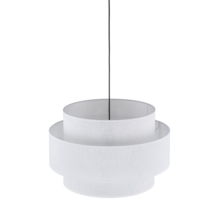 CALISTO WHITE Lampa wisząca 1 500 5095 TK Lighting Czarny Biały