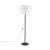CALISTO WHITE Lampa podłogowa 1 5894 TK Lighting Czarny Biały