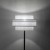 CALISTO WHITE Lampa podłogowa 1 5894 TK Lighting Czarny Biały