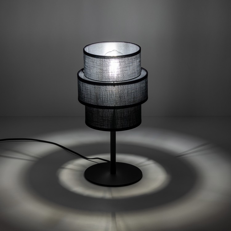 CALISTO BLACK Lampka nocna 1 5895 TK Lighting Czarny Czarny