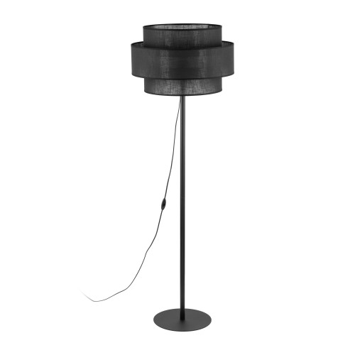 CALISTO BLACK Lampa podłogowa 1 5896 TK Lighting Czarny Czarny
