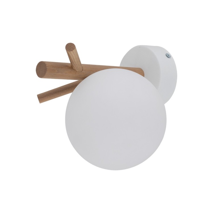 SHERON WHITE Kinkiet 1 5307 TK Lighting Biały, Sosna Biały