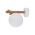SHERON WHITE Kinkiet 1 5307 TK Lighting Biały, Sosna Biały