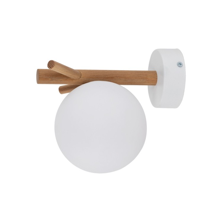 SHERON WHITE Kinkiet 1 5307 TK Lighting Biały, Sosna Biały
