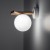 SHERON WHITE Kinkiet 1 5307 TK Lighting Biały, Sosna Biały