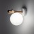 SHERON WHITE Kinkiet 1 5307 TK Lighting Biały, Sosna Biały