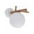 SHERON WHITE Kinkiet 1 5307 TK Lighting Biały, Sosna Biały