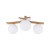 SHERON WHITE Lampa sufitowa 3 5308 TK Lighting Biały, Sosna Biały