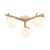 SHERON WHITE Lampa sufitowa 3 5308 TK Lighting Biały, Sosna Biały