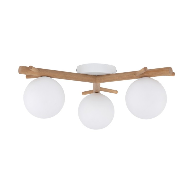 SHERON WHITE Lampa sufitowa 3 5308 TK Lighting Biały, Sosna Biały