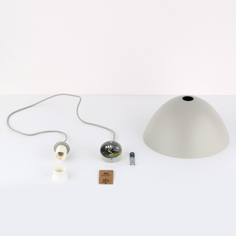 FARO BEIGE Lampa wisząca 1 340 5899 TK Lighting  Beżowy