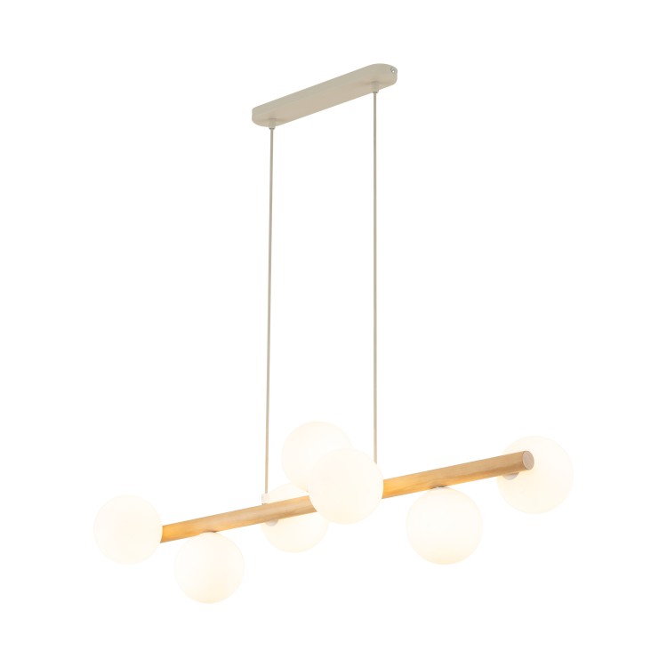 ESTERA WOOD Lampa wisząca 7 5905 TK Lighting Sosna Biały