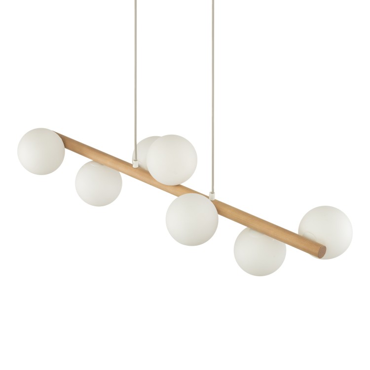 ESTERA WOOD Lampa wisząca 7 5905 TK Lighting Sosna Biały