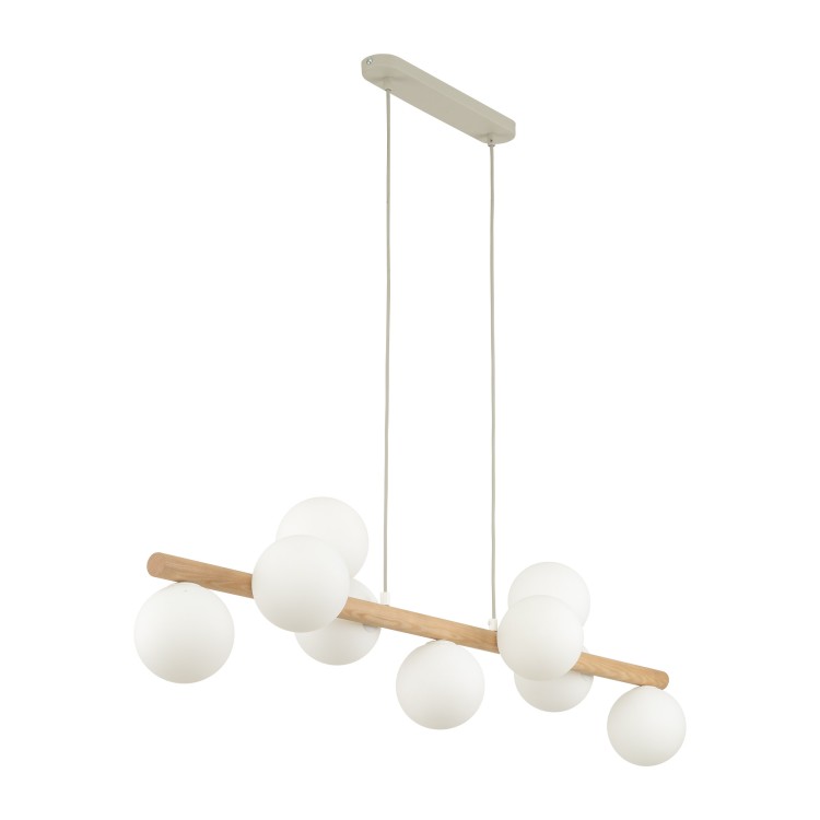 ESTERA WOOD Lampa wisząca 9 5906 TK Lighting Sosna Biały