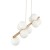 ESTERA WOOD Lampa wisząca 9 5906 TK Lighting Sosna Biały