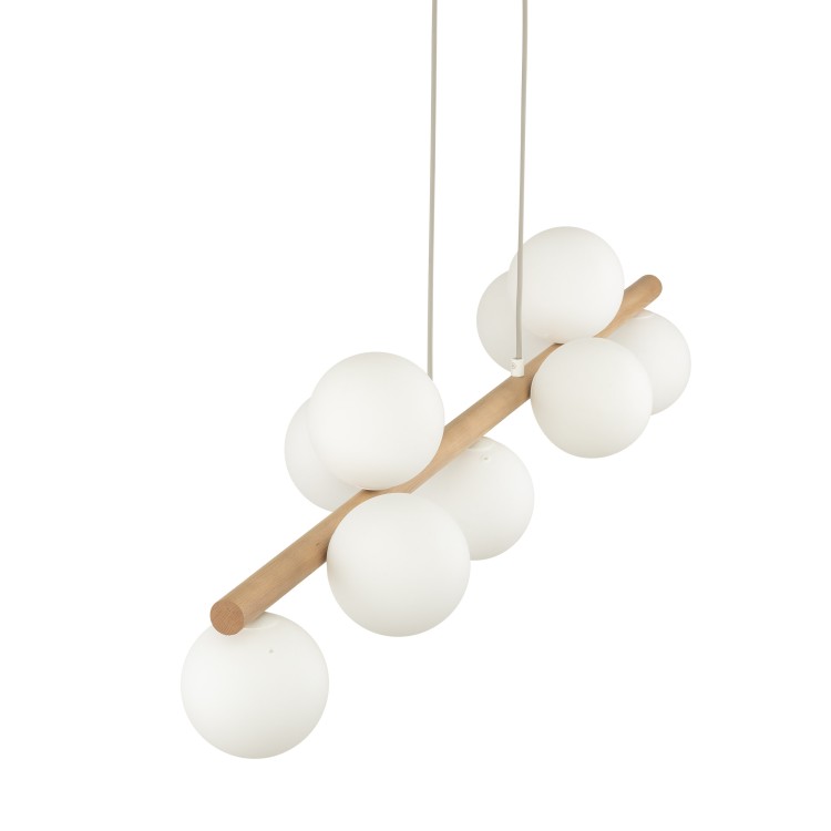 ESTERA WOOD Lampa wisząca 9 5906 TK Lighting Sosna Biały