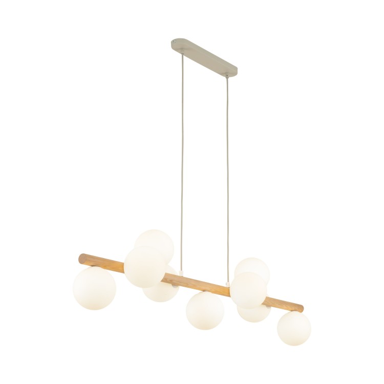ESTERA WOOD Lampa wisząca 9 5906 TK Lighting Sosna Biały
