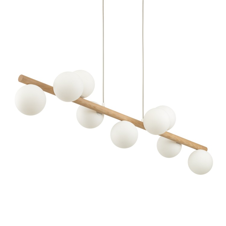 ESTERA WOOD Lampa wisząca 9 5906 TK Lighting Sosna Biały