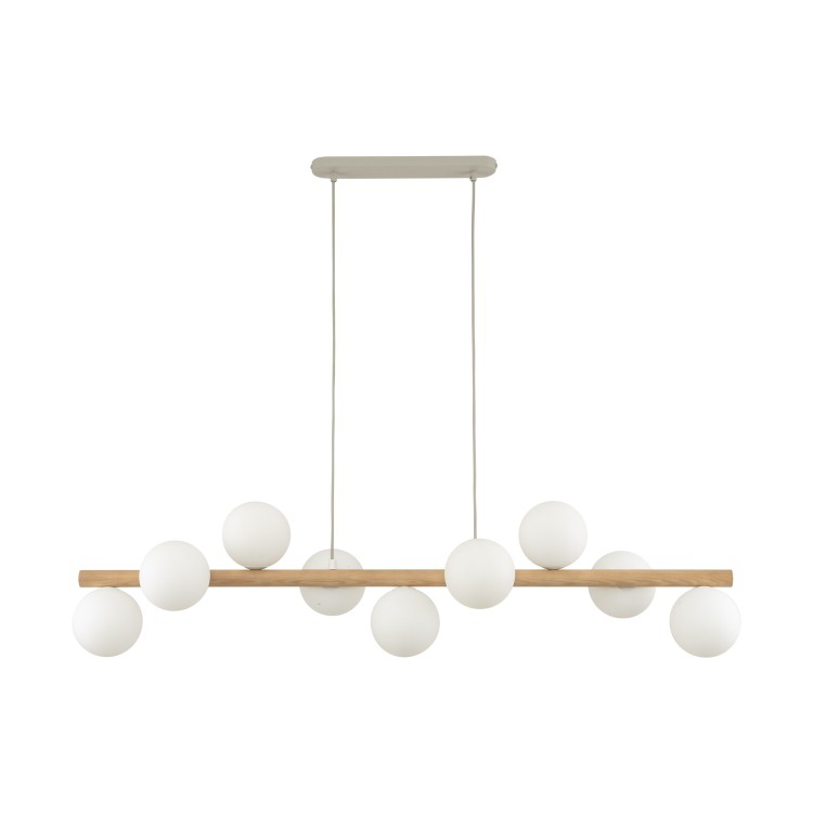ESTERA WOOD Lampa wisząca 9 5906 TK Lighting Sosna Biały