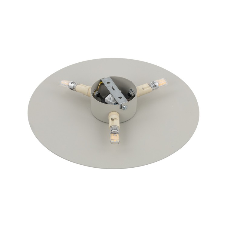 LUNA BEIGE 300 Kinkiet 3 5911 TK Lighting Beżowy Biały